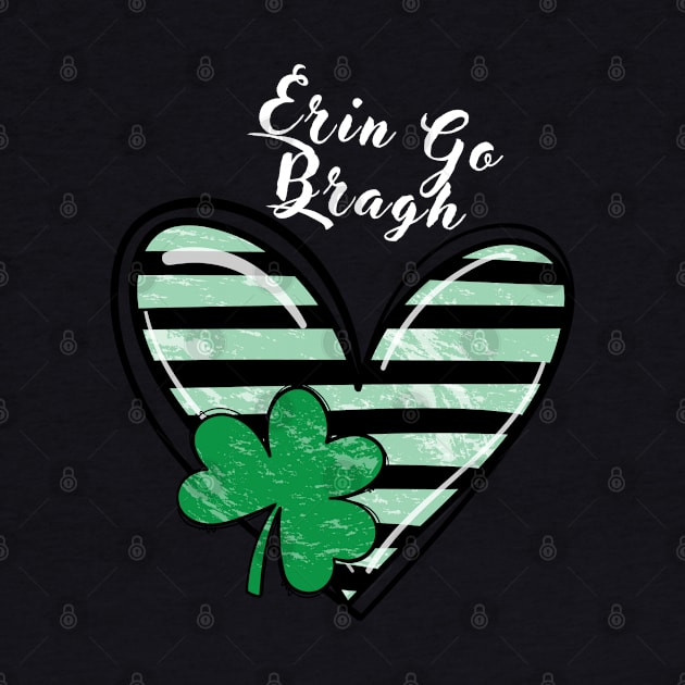 St Patrick - Saint Patrick's Day Erin Go Bragh by Little Blue Skies